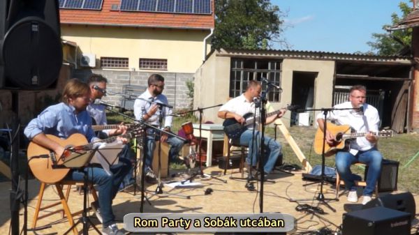 Rom Party a Sobák utcában