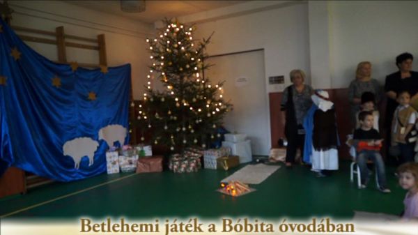 Betlehemi játék a Bóbita óvodában