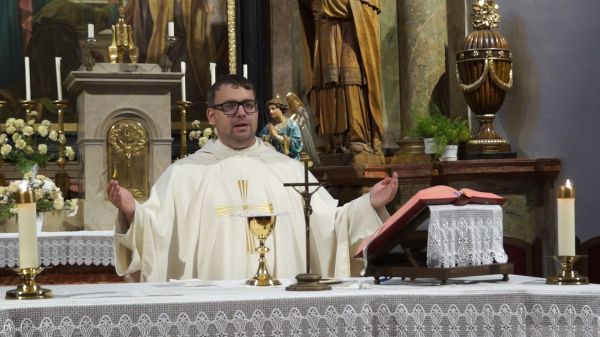 Nagy Szent Gergely pápára emlékeztek a csornai premontrei templomban