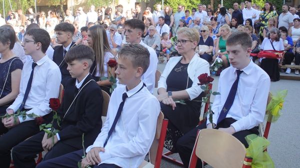 Ballagás a csornai Széchenyi István Általános Iskolában